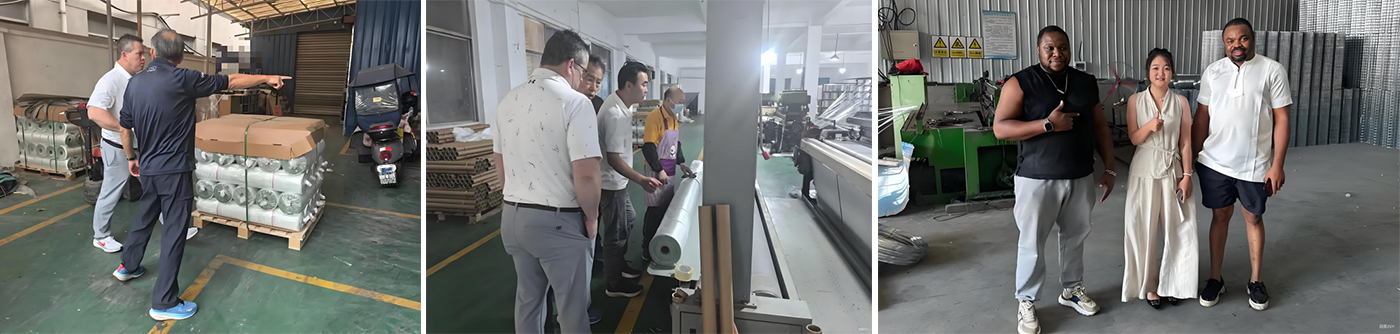 Una delegación sudafricana visita nuestra base de fabricación de FRP