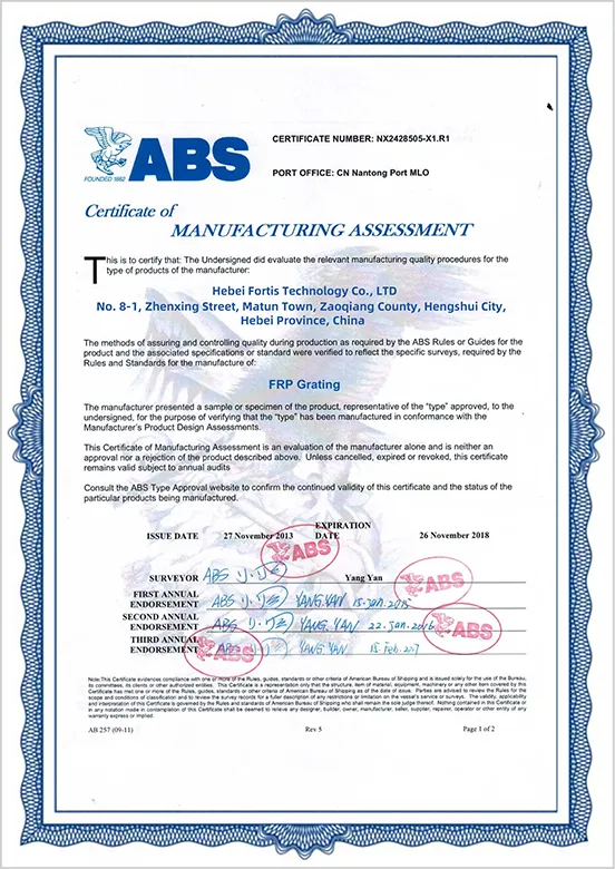 Oficina Estadounidense de Transporte Mar&iacute;timo (ABS-1)
