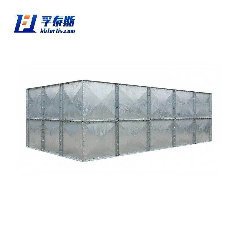 Panel de acero galvanizado en caliente de alta calidad Tanque de agua