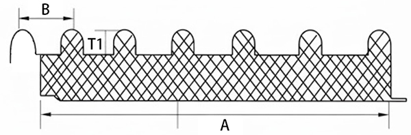 Techo de fibra de vidrio FRP GFRP para cinturones de iluminación solarium invernadero granja plantas de galvanoplastia chemica