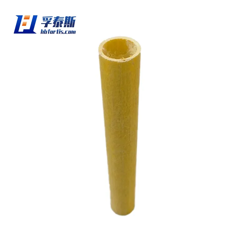 Tubo redondo de fibra de vidrio GFRP FRP, tubos huecos, tubo circular para barandilla FT-RT25