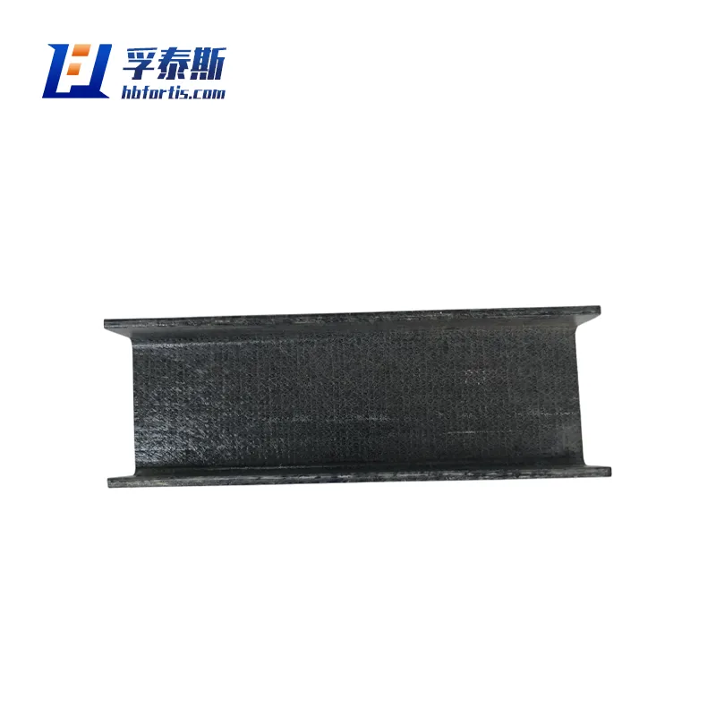 Canal en forma de U de fibra de vidrio GFRP FRP U de acero para soportes de equipos FT-US100b