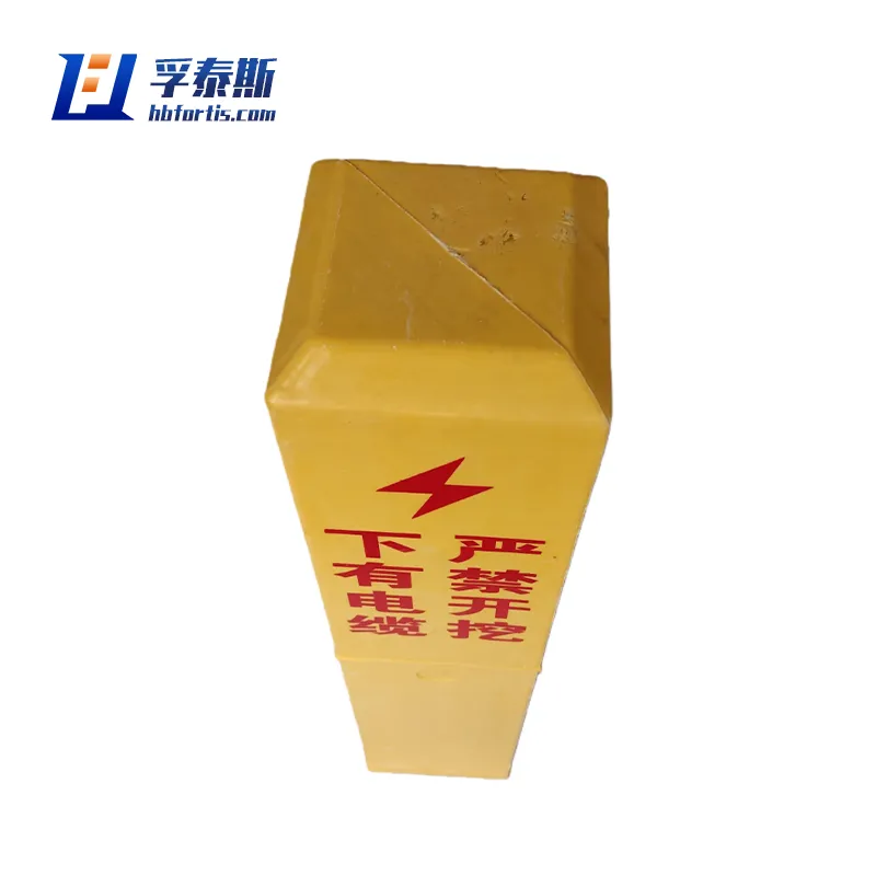 Poste marcador de fibra de vidrio GFRP FRP para tubo de se&ntilde;al de advertencia FT-MP4