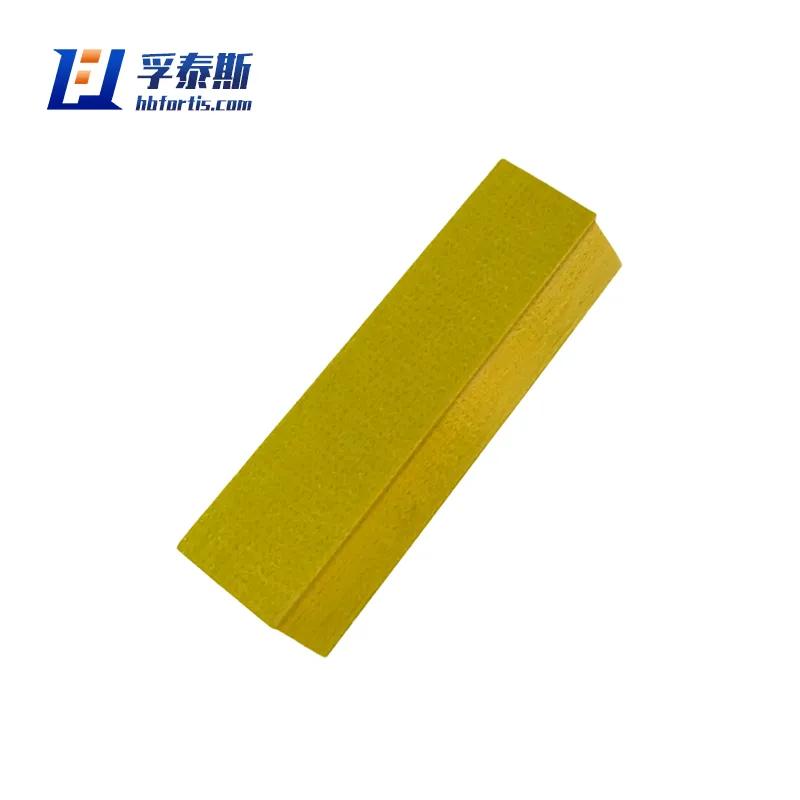 Tubo rectangular de fibra de vidrio GFRP FRP para soporte de equipo, marco de ventana de cerca de ba