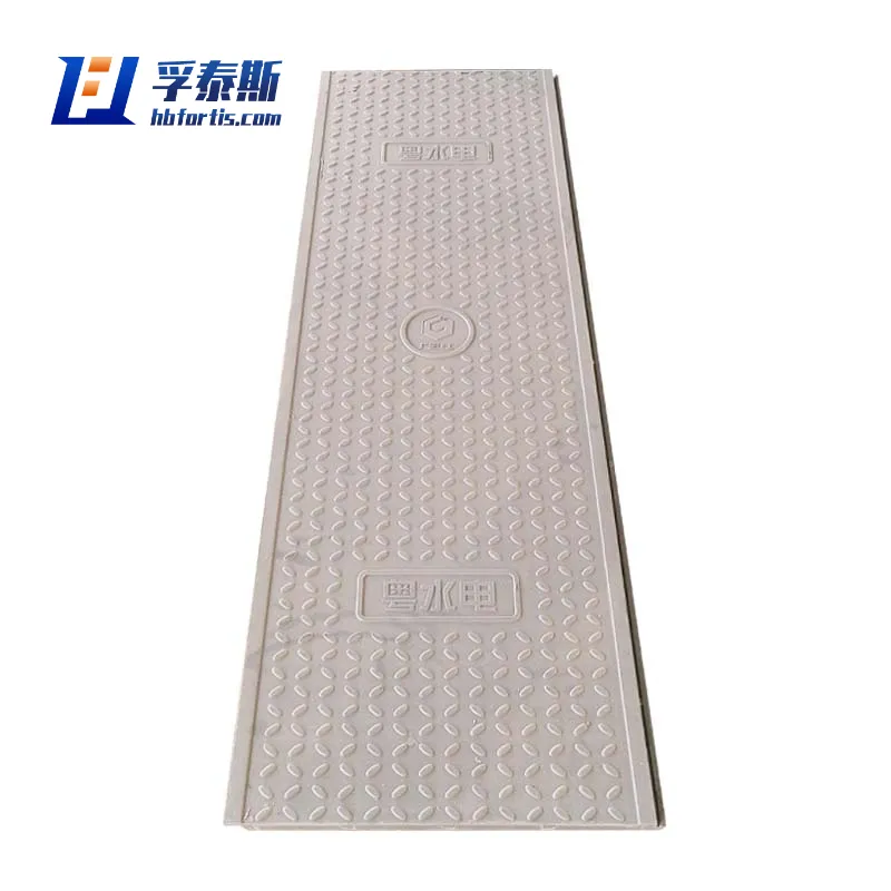 Tapa de registro de fibra de vidrio GFRP FRP para cinturones verdes FT-M800SE