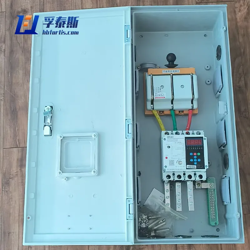 Gabinete medidor el&eacute;ctrico GFRP FRP de fibra de vidrio para apartamentos de gran altura FT-EMCn-10