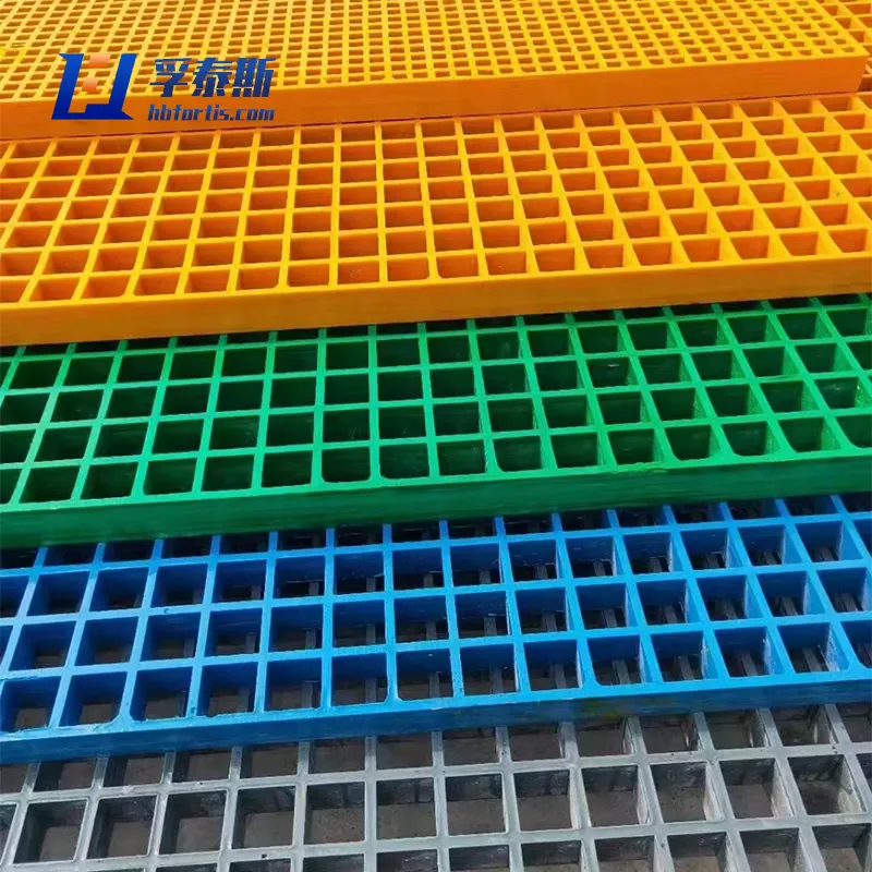 Paneles de rejilla de fibra de vidrio GFRP moldeados de FRP a precio de fabricante de China