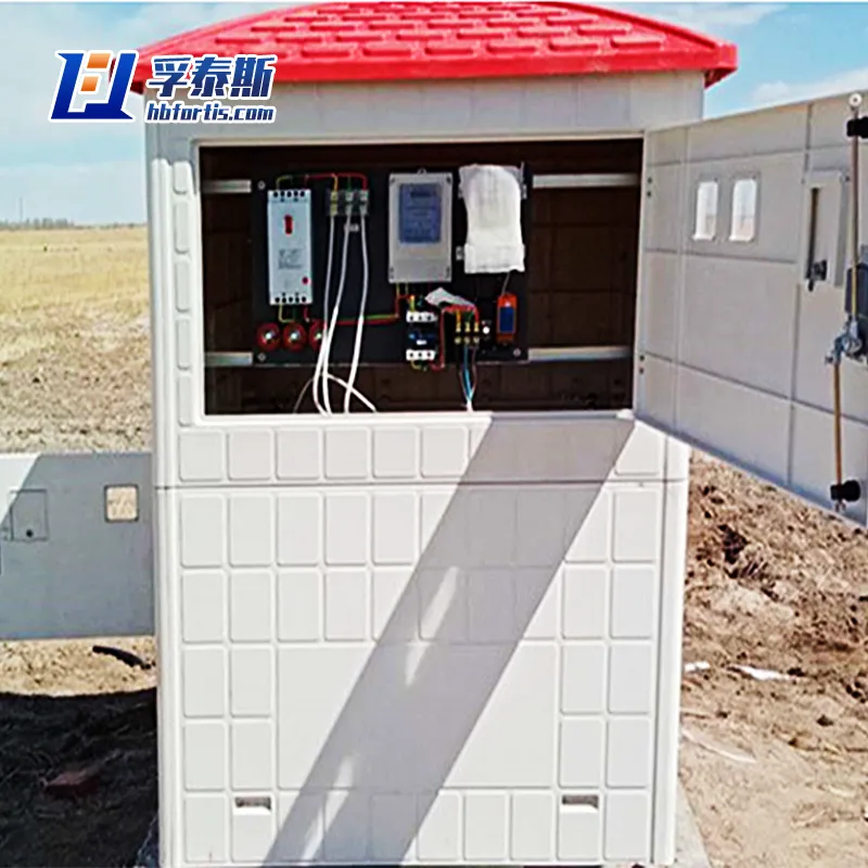 Fibra de vidrio GFRP C&aacute;mara de pozo el&eacute;ctrica de FRP para protecci&oacute;n de equipos el&eacute;ctricos de pozos