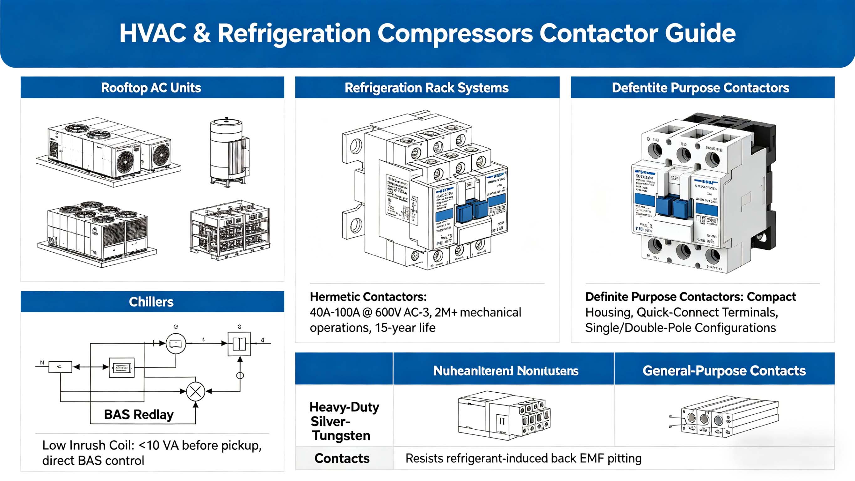 Contactor de sistema de energía eléctrica para control de motor de inducción trifásico F-C1 a exportador de China