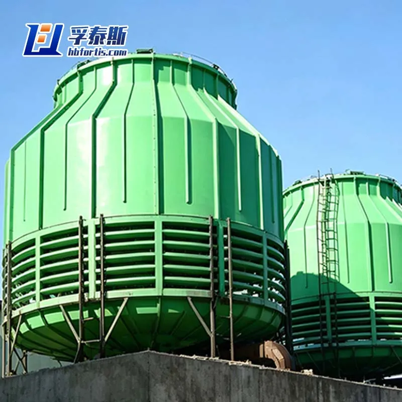 FRP Fiberglass GFRP Low Noise Type Counterflow Cooling Tower for thermal power plant FT-LC450